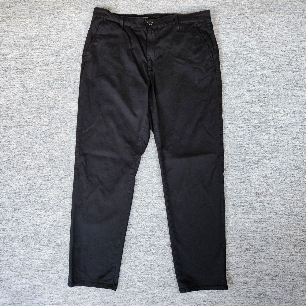 Adriano Goldschmied AG Jeans Women's 31R Black Caden Tailored Trousers Italian